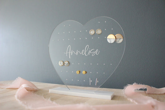 Heart Earring Stand