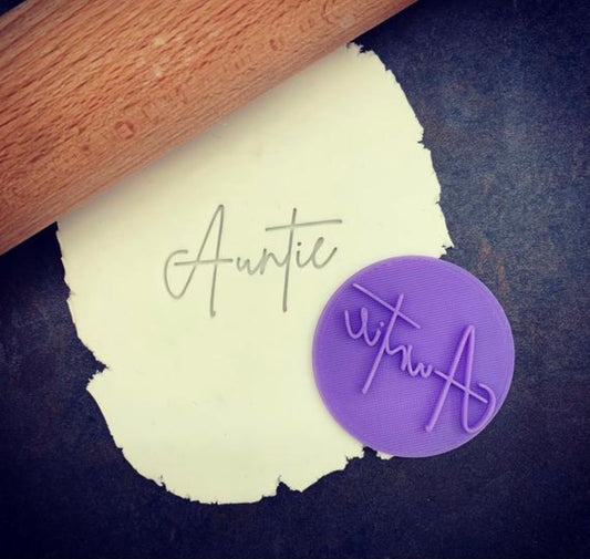 Auntie Cookie Stamp