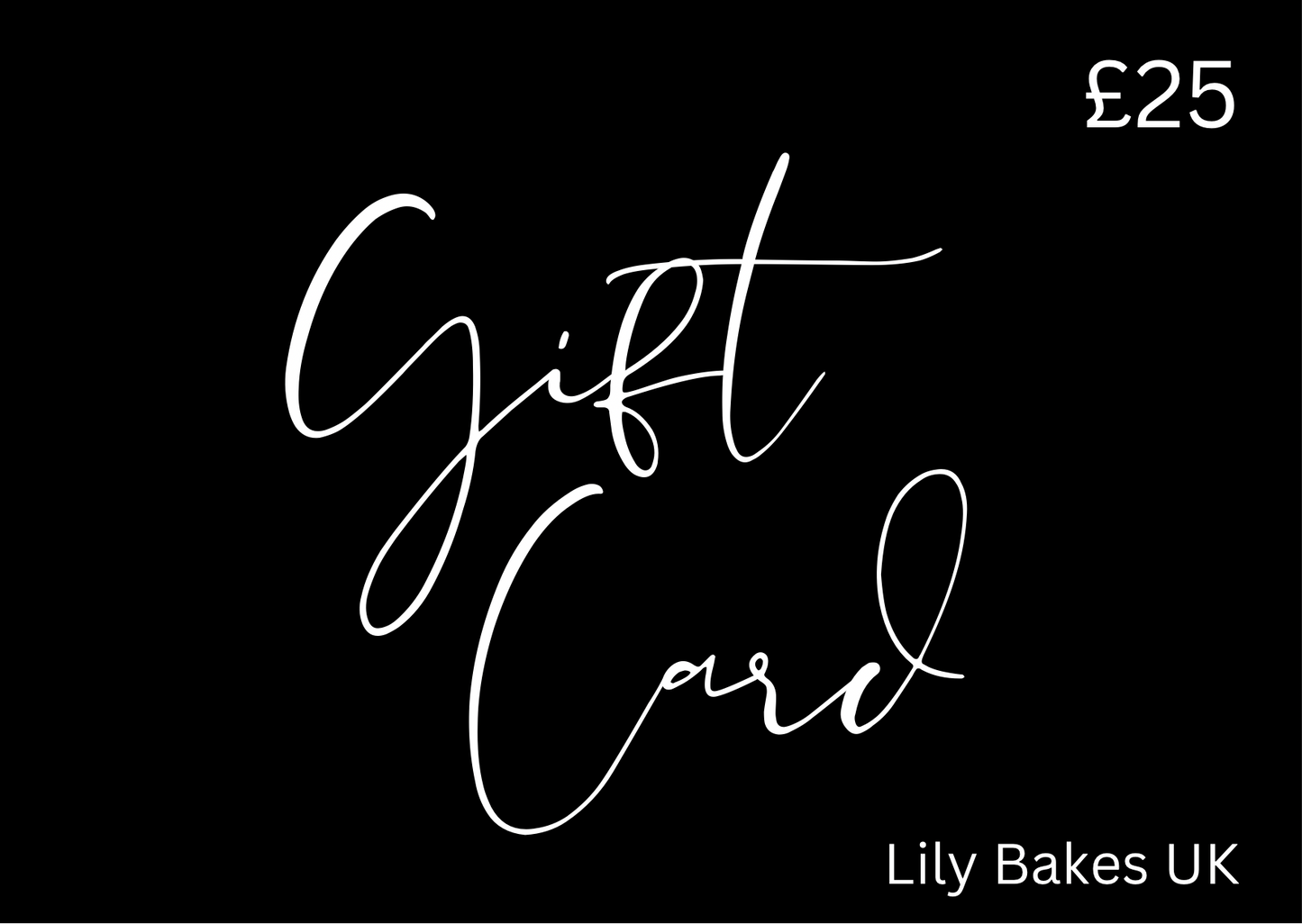 Lily Bakes UK Gift Card