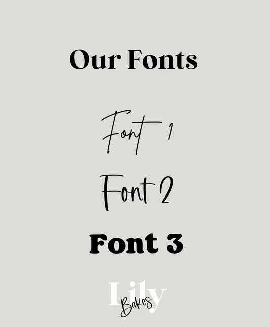 Personalise acrylic Disc 5cm