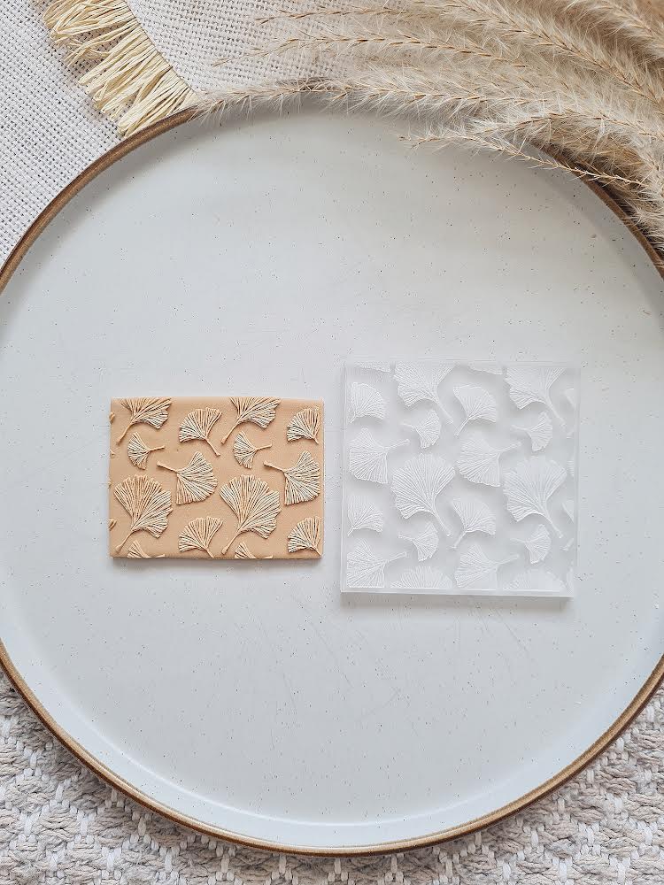 Ginkgo Leaf Pattern Embosser
