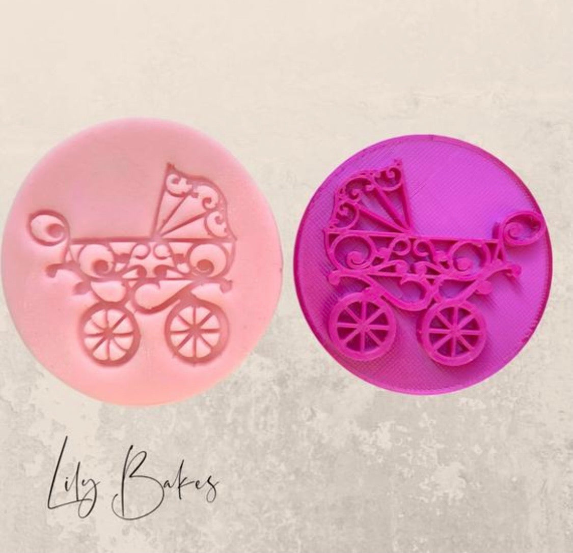 Pram Cookie Stamp