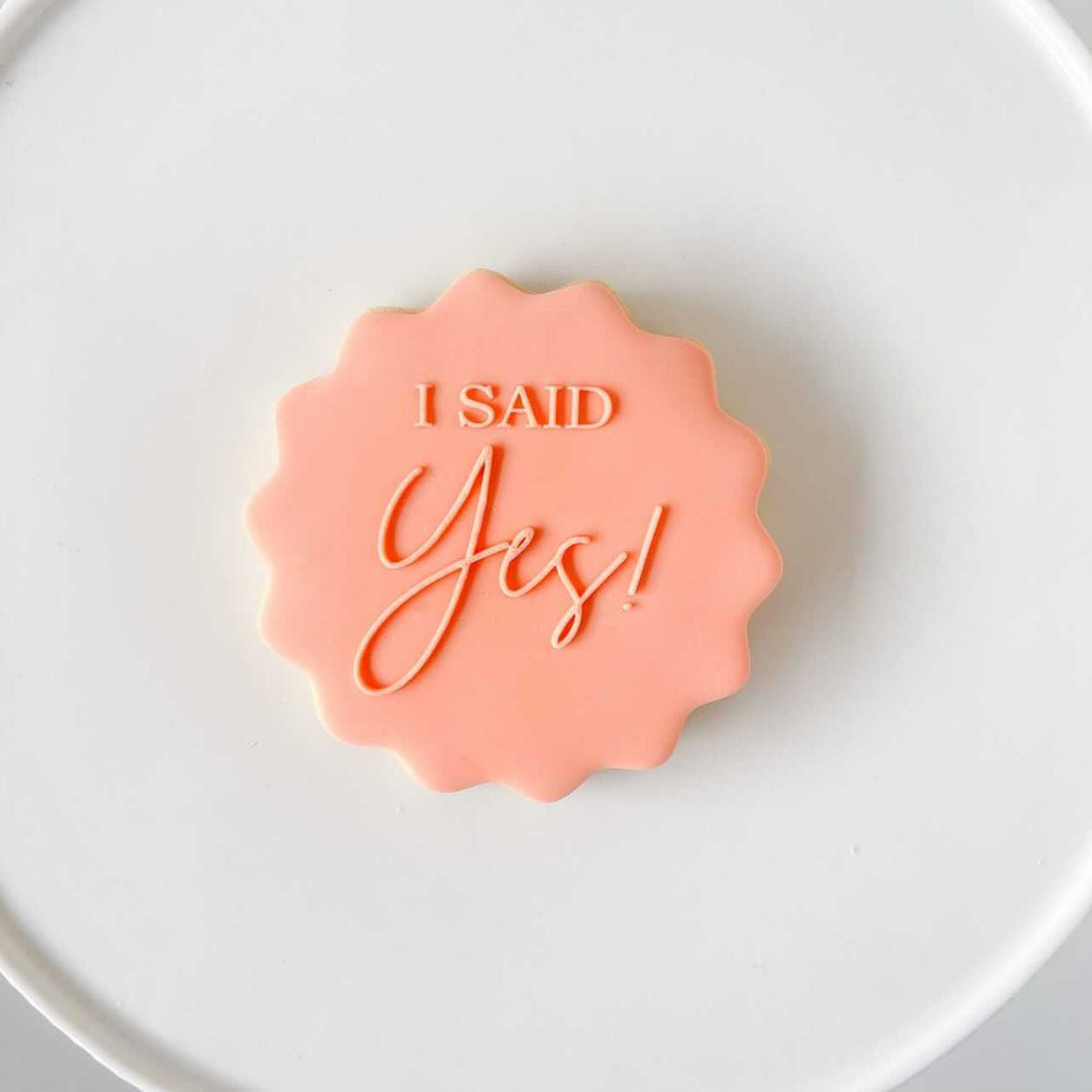 I Said Yes Embosser