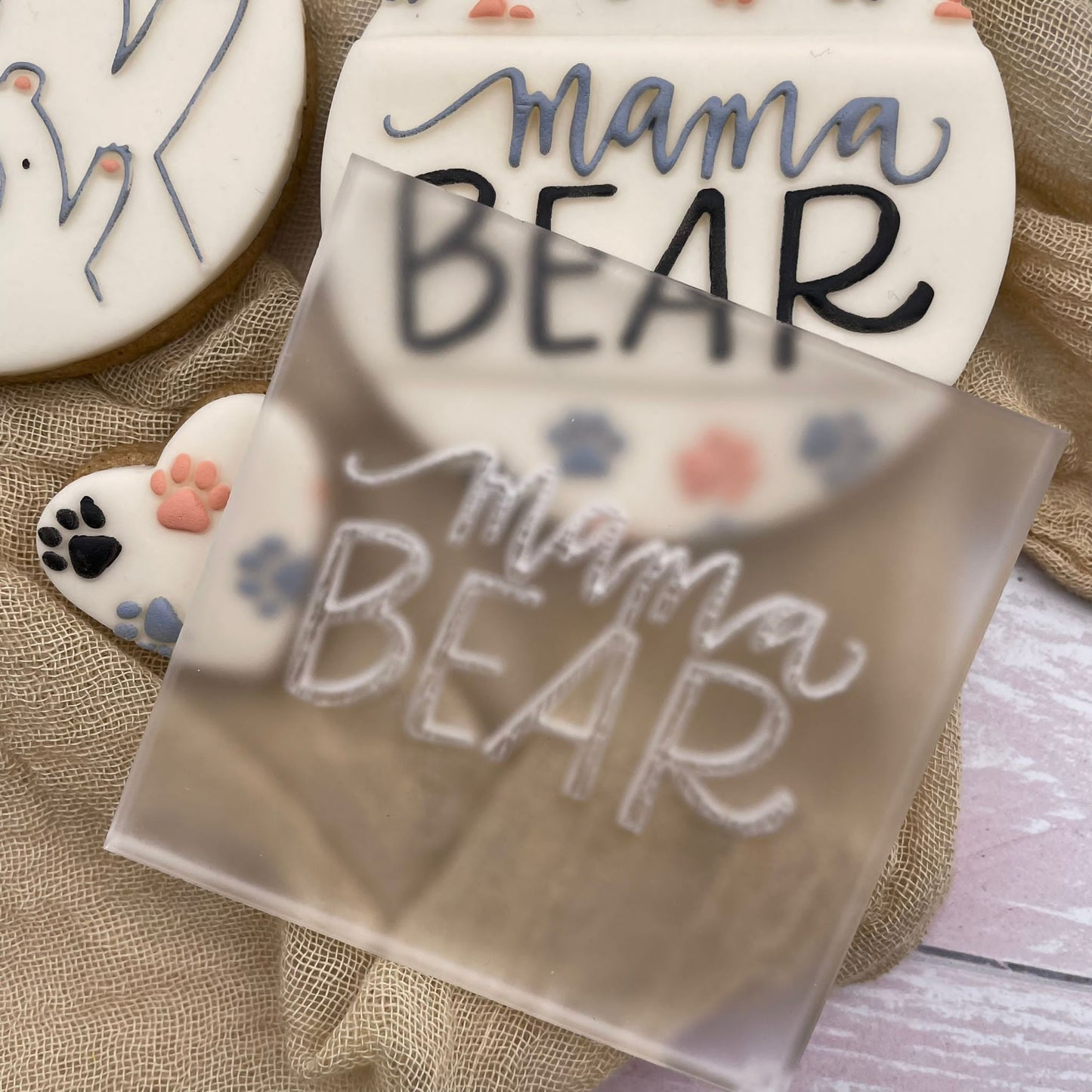 Mama bear embosser