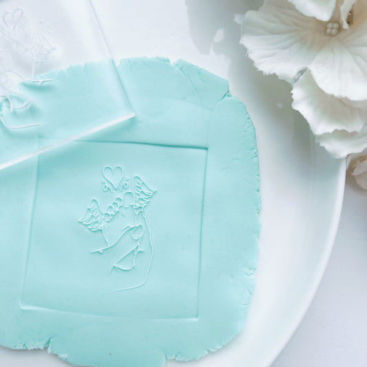 Angel baby foot Embosser