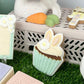 Bunny cupcake Embosser and matching cutter