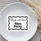 Hen Party Wavy Border embosser and matching cutter