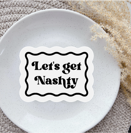 Let's get Nashty Wavy Border embosser and matching cutter