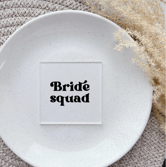 Bride Squad embosser