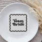 Team Bride square Border embosser and matching cutter