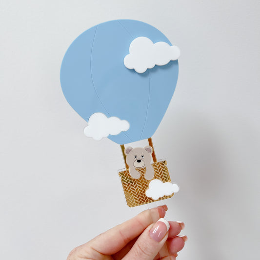 Bear Balloon Cake Topper