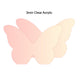 Butterfly Ganache Plates with Dowel Hole (set of 2)
