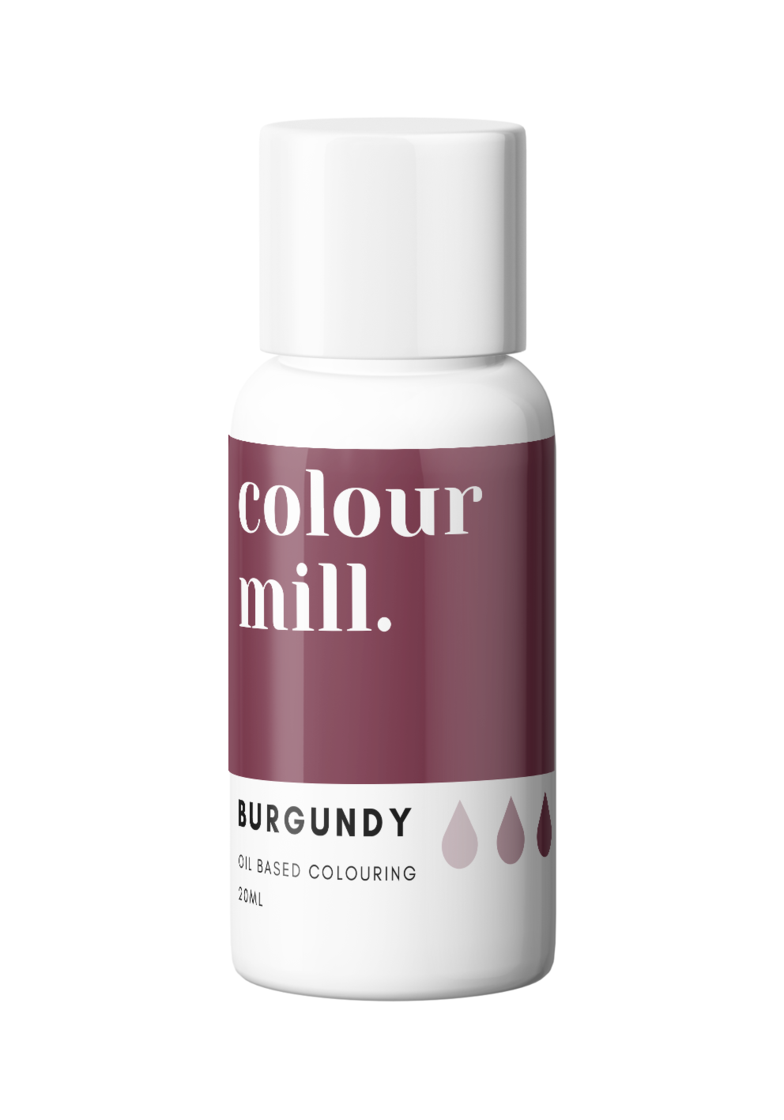 Oil Based Colouring 20ml Burgundy