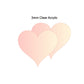 Heart Shape Ganache Plates (set of 2)