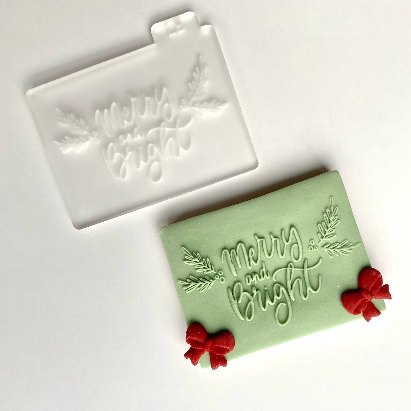 Merry & Bright - Rustic Embosser