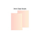 Rectangle Ganache Plates with Dowel Hole (set of 2)