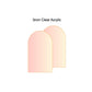 Slim Arch Ganache Plates with Dowel Hole (set of 2)