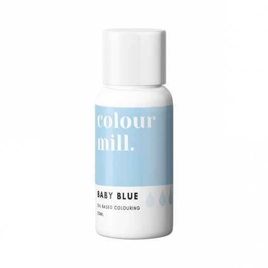 Oil Based Colouring 20ml Baby Blue