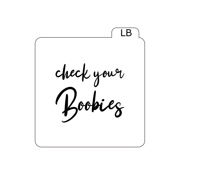 Check your Boobies Embosser