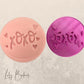 XOXO Cookie Stamp