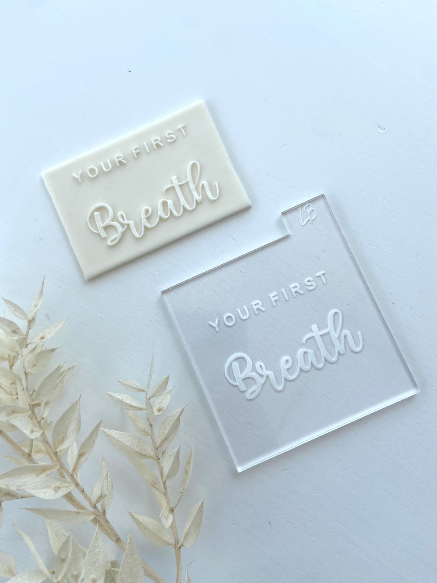 First breath cookie cutter