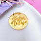 5cm Easter mirror acrylic disc