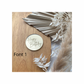 5cm Happy Birthday mirror acrylic disc