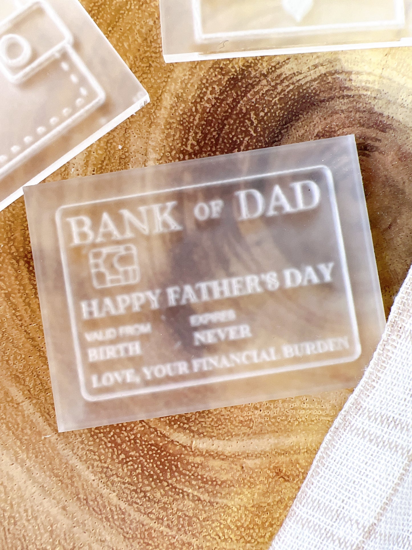 Bank of Dad Credit Card Embosser