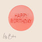 Skinny Happy Birthday Cookie Stamp