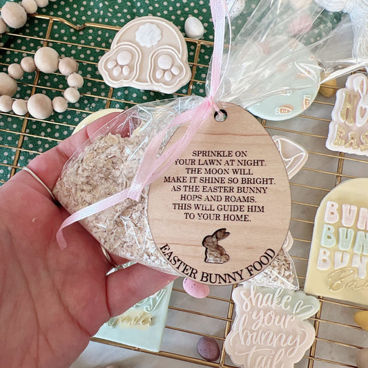 Bunny Food Gift Tag