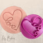 Love Heart Cookie Stamp