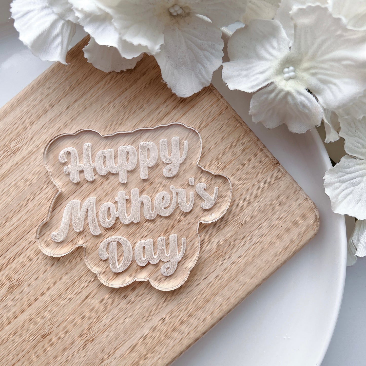 Happy Mother’s Day retro Embosser and matching cutter