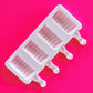 Twister cakesicle mould