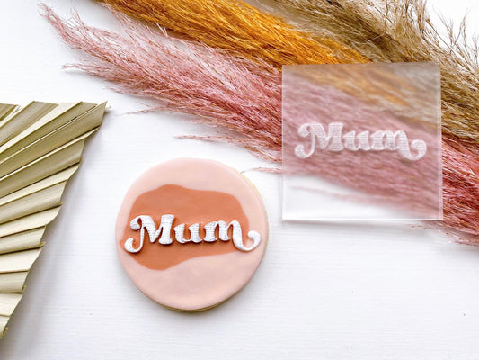 Mum/Mummy to be/Nan/Auntie etc retro embosser