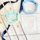 Space helmet embosser