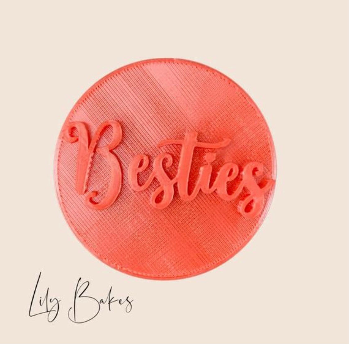 Besties Cookie Stamp