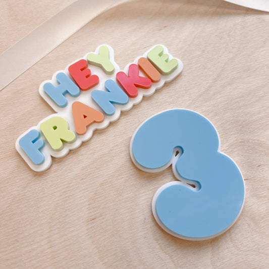 Hey Duggee Style Name Charm