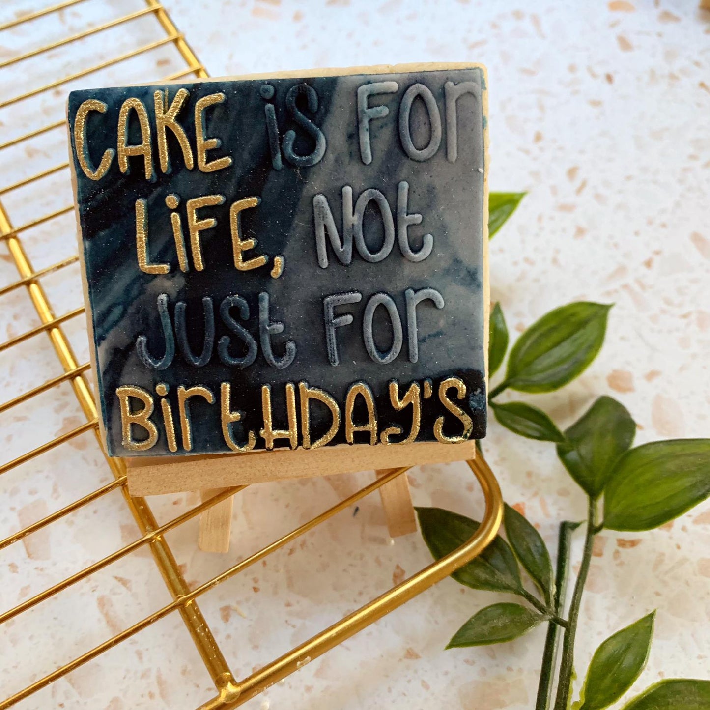 Cake is for Life Embosser