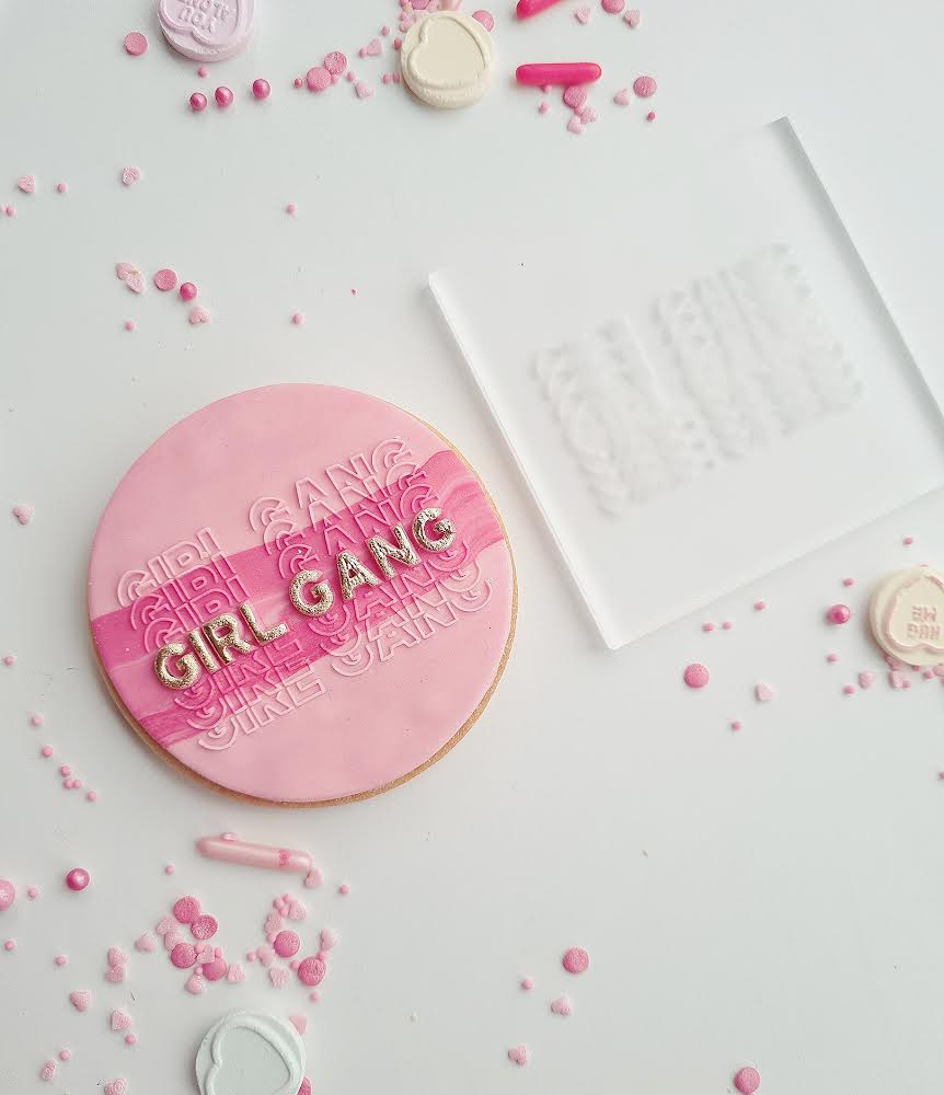 Girl gang repeat embosser