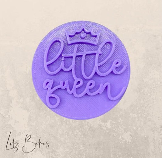 Little Queen Cookie Stamp