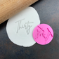 Thirty Cookie Stamp
