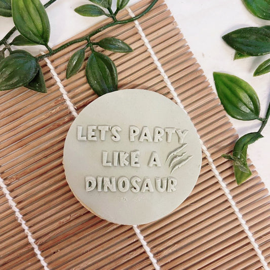 Party like a dinosaur Embosser