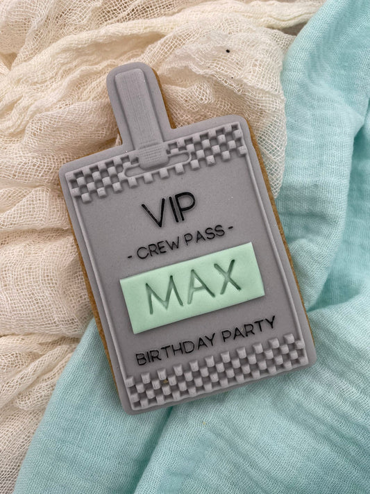 VIP crew pass Embosser