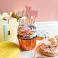 Happy Easter cupcake topper