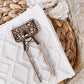 Wooden Rattan Crib Topper