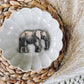 Wooden Elephant Charm
