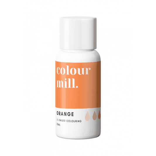 Oil Based Colouring 20ml Orange