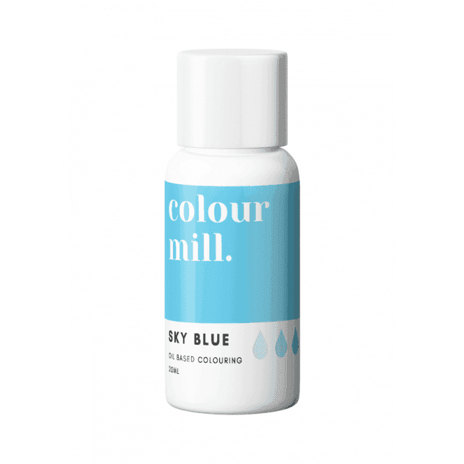 Oil Based Colouring 20ml Sky Blue