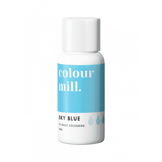 Oil Based Colouring 20ml Sky Blue